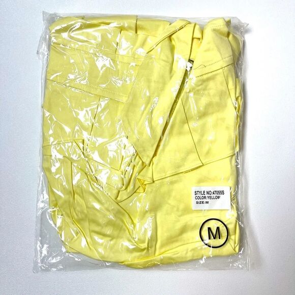 Yellow high low skirt - Picture 4 of 6